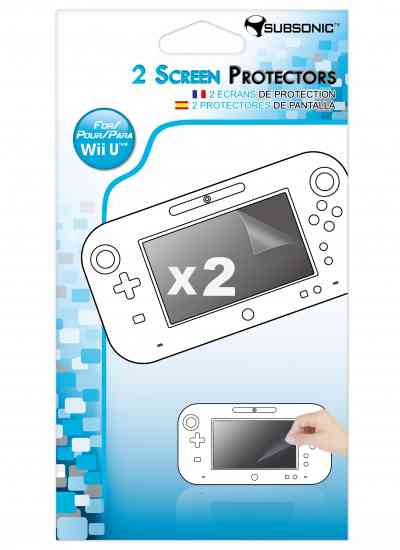 Screen Protectors X2  Subsonic Wii U